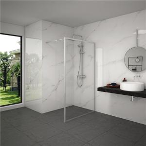 Wholesale Convenient 6mm Tempered Glass Shower Enclosures 100x1950mm from china suppliers