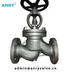 Flanged RF PN40 GOST Globe Valve Cast Steel GS-C25 Handwheel Gear