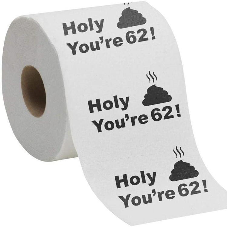 Euro Pattern Printed Bamboo Pulp 3 Ply Toilet Paper