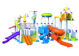 Wholesale Closed Molded Spray Water Park Outdoor Water Play Equipment Custom Dimension from china suppliers