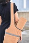 Factory Wholesale 35''x13.5'' Large Capacity Casual Look Cork Yoga Mat Fitness