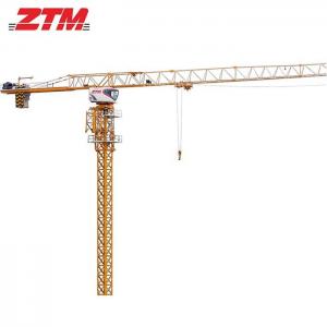 Wholesale ZTT86 Flattop Tower Crane 6t Capacity 56m Jib Length 1.2t Tip Load Hoisting Equipment from china suppliers