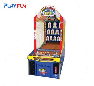 Wholesale Down The Clown Ball throw Carnival Skill Redemption tickets Game Machine from china suppliers