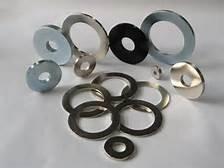 Wholesale The black epoxy small thin ring permanent ndfeb magnets from china suppliers