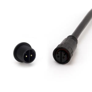 Wholesale Black Nylon Waterproof Male Female Connector IP67 M25 3 Pin Plug Type from china suppliers