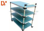 Aluminium Profile Push Tool Cart , Mechanic Work Cart Anti Corrosion