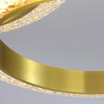Luxury Crystal Chandelier For Living Room Round Creative Design gold pendant