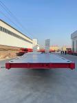3 Axles Lowbed Heavy Duty Cargo Transport Semi Trailers with Electronic