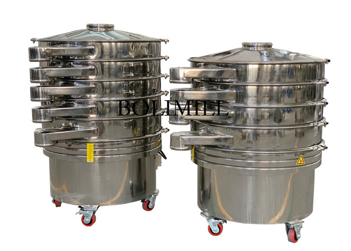 Wholesale Round Grading Powder CE GMP 2000kg/H Vibro Sieve Machine from china suppliers