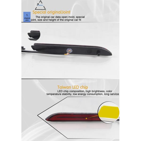 1 Pair LED Rear Bumper Light DC 12V Reflector Tail Light For Camry Innova