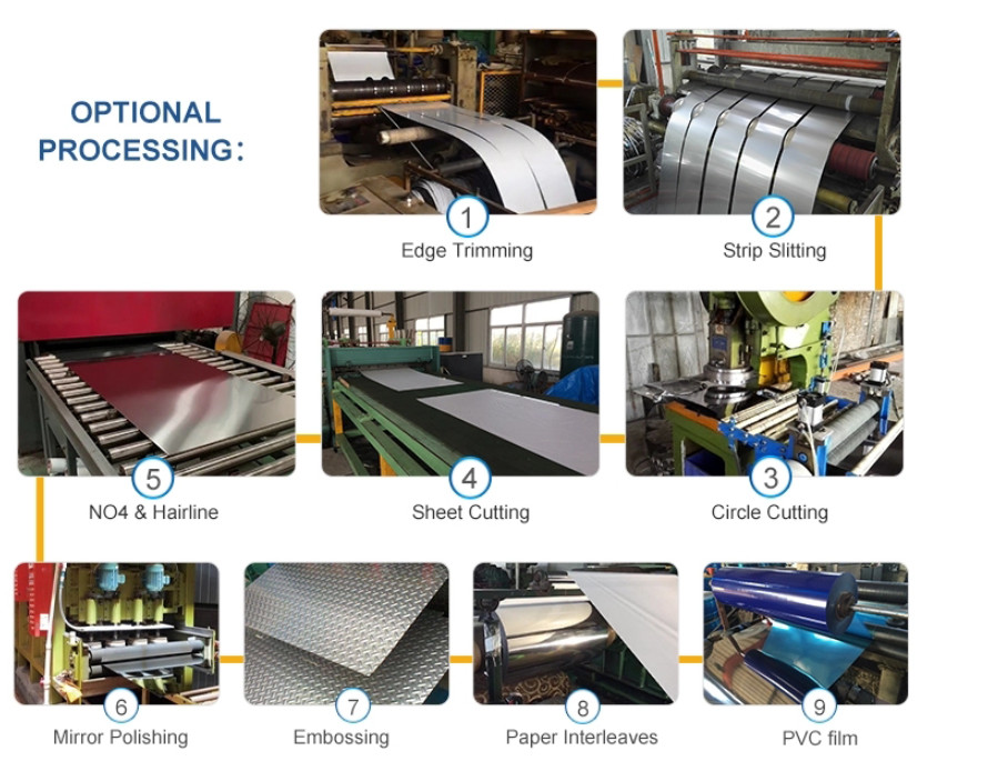 ASTM 240 Duplex Stainless Steel Sheets S32205 S32750 For Humid Environment