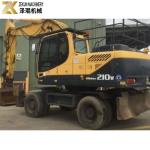 Hyundai R210W Used Wheel Excavator 210-9 210W-9 Second-Hand