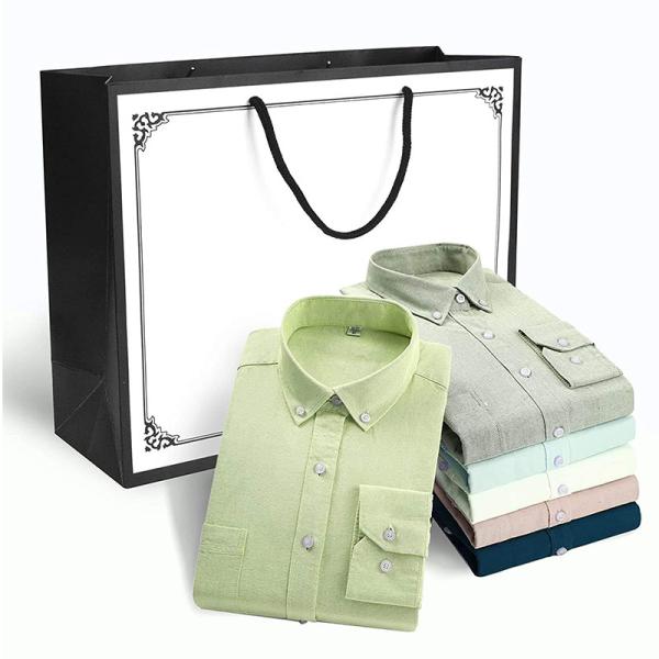 Recyclable Kraft Paper Gift Bags For Women'S Luxury Clothes Retail Store