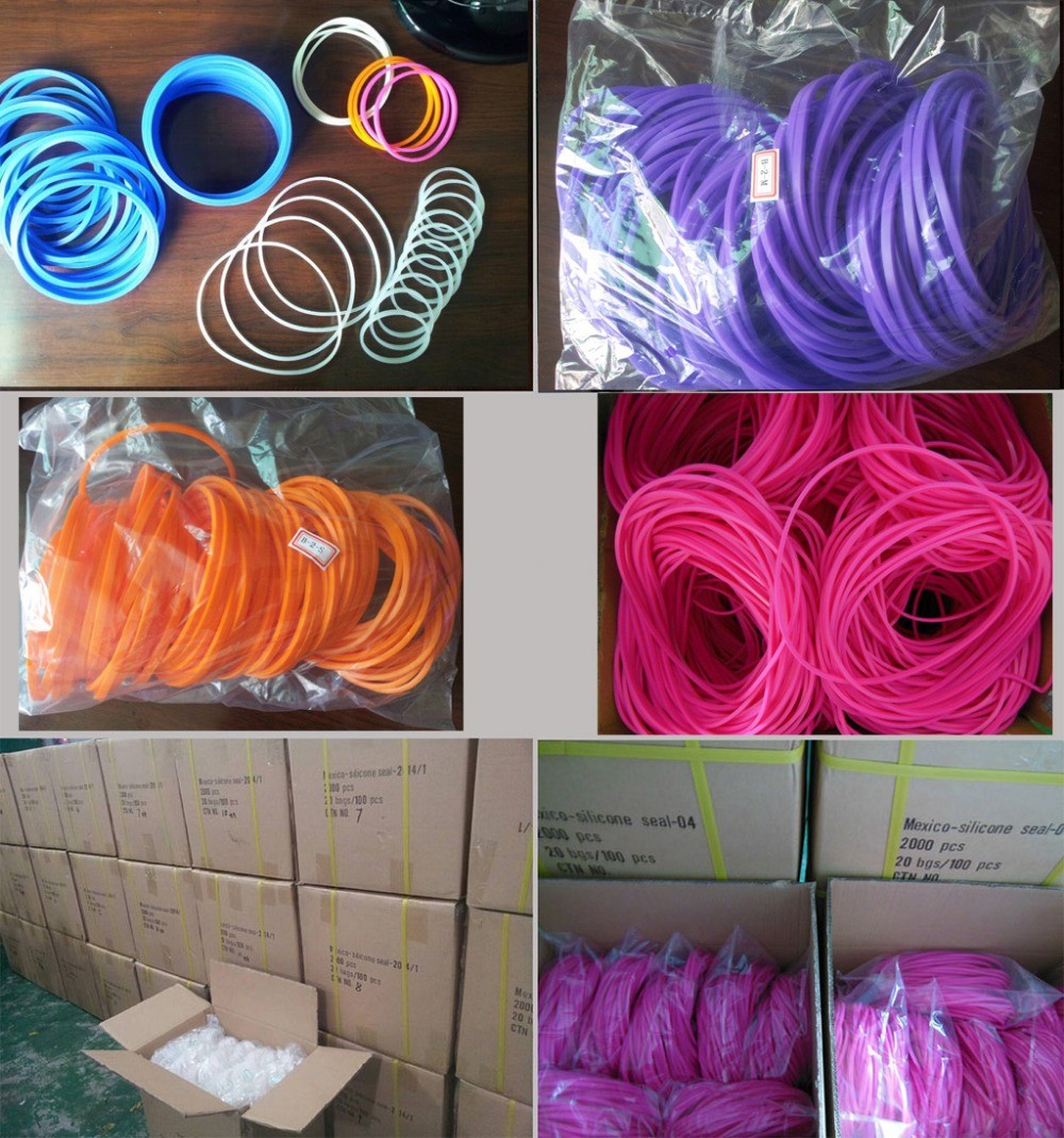 Pure Airtight Box Silicone Gasket Silicone Sealing Ring With Customized Design