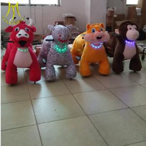 Wholesale Hansel electric children walking stuffed animals coin operated ride on toys from china suppliers