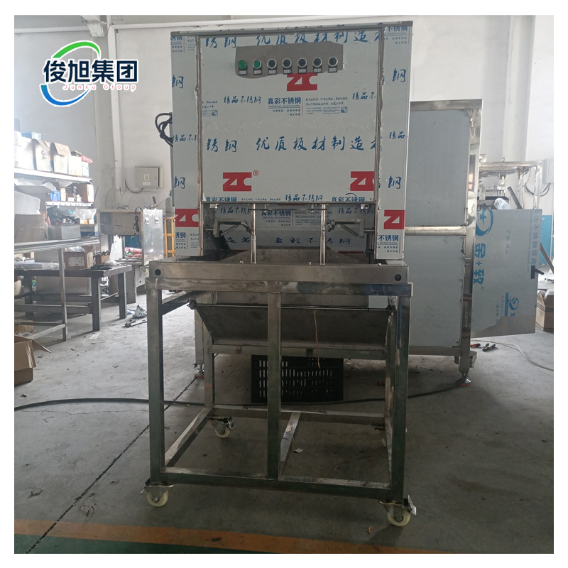 Industrial Four Station Onion Peeling Machine for High Capacity Production by Junxu