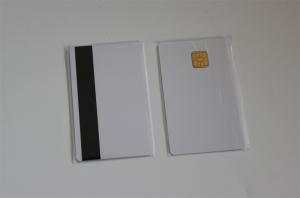 Wholesale BLANK printable ID inkjet pvc chip card FM4442 FM4428 with magnetic stripe FOR Epson &amp; Canon inkjet printer from China from china suppliers