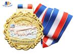 Colorful Printing 65×4MM Sports Award Medals And Ribbons