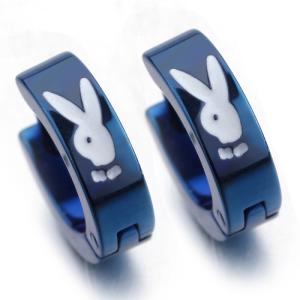 Wholesale Australia fashion body piercing jewelry rabbit hoop earrings for boys from china suppliers