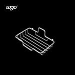 WGO 304 Stainless Steel Soap Dish For Shower ISO 9001 5kg Bearing Self Adhesive
