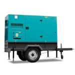 Small 50kva 100KW SDEC Trailer Diesel Generator set