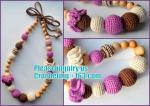Wooden Tooth nursing baby toys Eco, Tooth Necklace