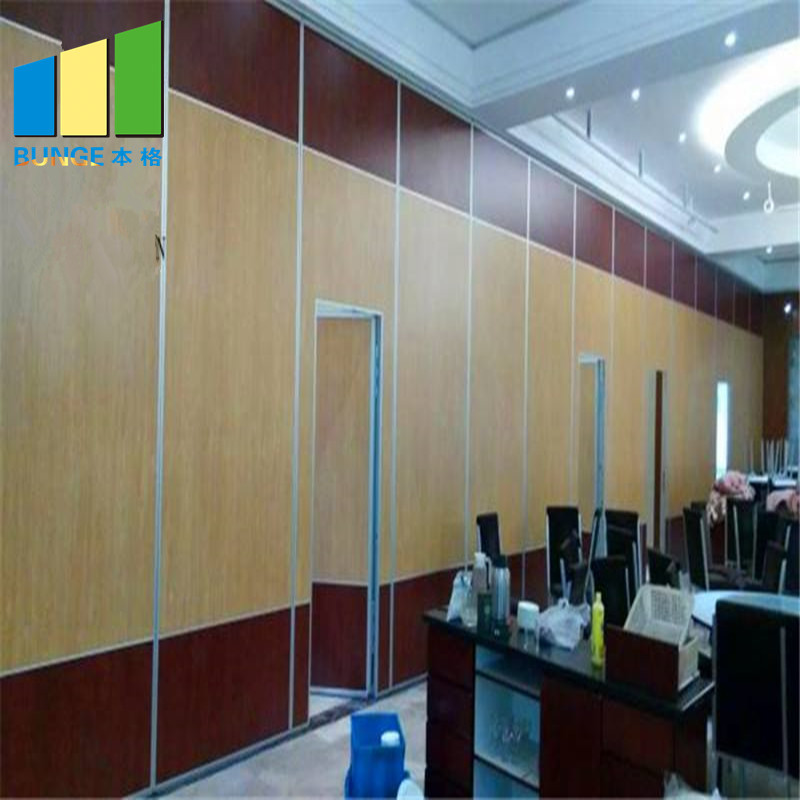 Fabric Acoustic Movable Wall Davao Foldable Sliding Partition Walls For Meeting Room