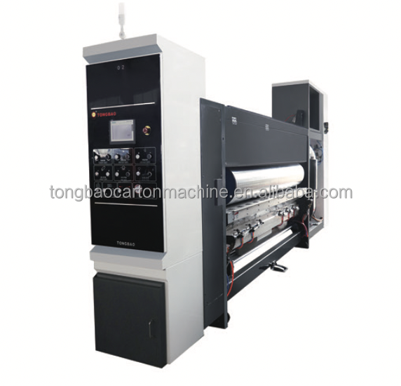 1200mm Corrugated Carton Box Printing Glue Box Printer Slotter Rotary Die Cutter