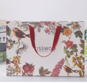 Wholesale Low cost retail OEM custom printing luxury gift shopping cloths paper craft bag from china suppliers