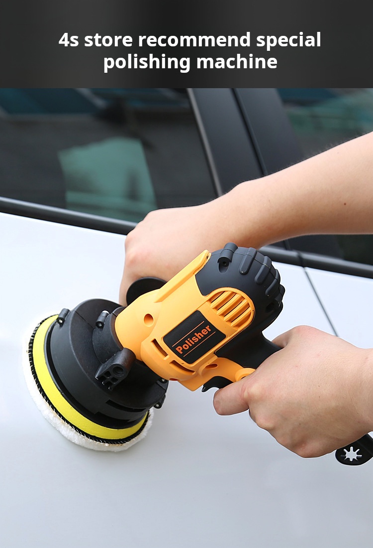 125mm Electric Polishing Machines Continuously Variable Speed Portable Low Noise