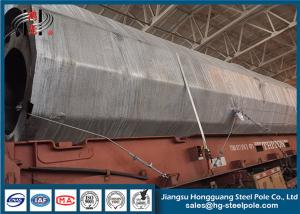 Wholesale ISO9001 Q420 110kv Tapered Steel Pole With Anchor Bolt , Electrical Power Pole from china suppliers
