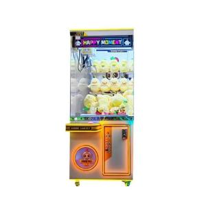Wholesale 1 Player Customized Coin Operated Toy Crane Claw Vending Gift Game Machine from china suppliers