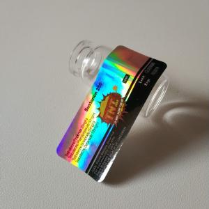 Wholesale Waterproof Laser PET 10ml Hologram vial Vial Labels from china suppliers