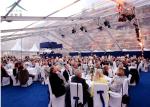 Temporarily Installed Clear Wedding Tents / Clear Party Tents For Outdoor Events