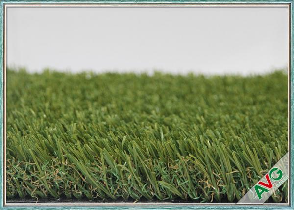 Outstanding Outdoor Garden Fake Grass 13200 Dtex Fullness Surface With Green