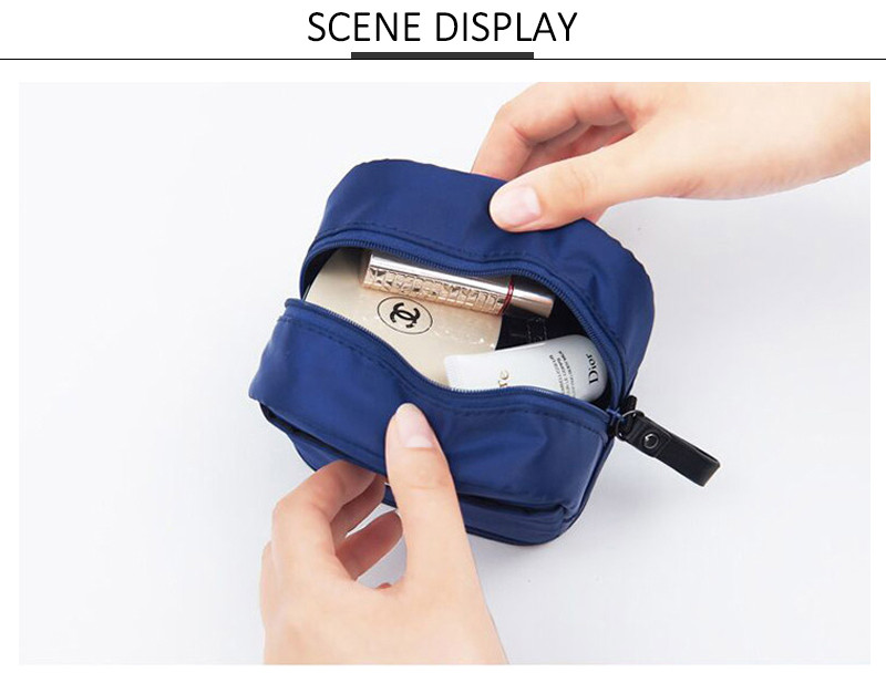 Multi Color Pattern Cute Makeup Pouch Evening Clutch Bag For Women