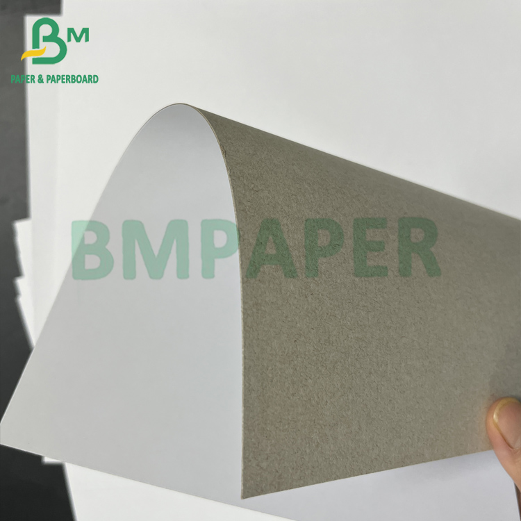 Recyclable 230 250 GSM Coated White Claycoat Duplex Paper Roll