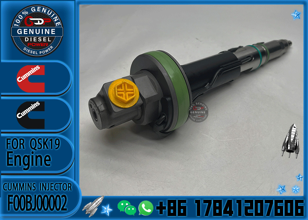 Genuine Fuel Injector Assembly F00BJ00002 01986435613 0986435902 0986435905 0986435616 F00BJO0008For Qsk19 Engine