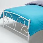 OEM Furniture Metal Pipe Bed Strong Frame Noise Free For Home Hotel School