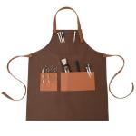 Gardening Barber Waxed Cotton Apron Multiple Pockets Stylish Commercial