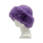Winter Thickened and fleeced Warm Hat Fashion Solid Color Fur Bucket Hat