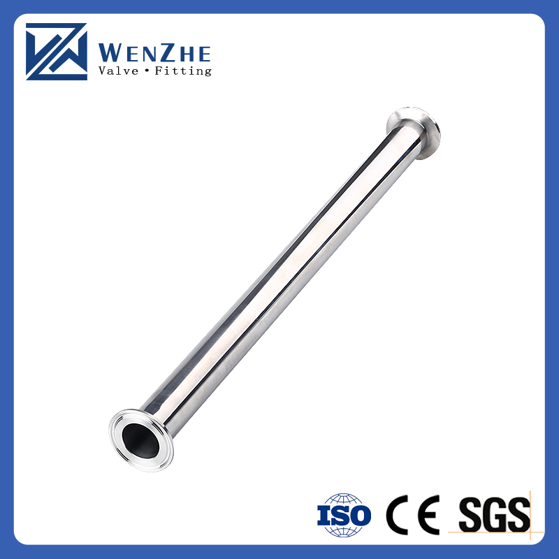 Sanitary Tri Clamp Jacketed Spool in 304 316L Stainless Steel for Casting Applications