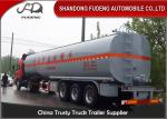 Round 40000L 45000L 50000L Diesel Oil Fuel Tanker Semi Trailer