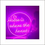 Happy Birthday Neon LED Sign Board 900x403mm 50000 Hours Working Lifetime