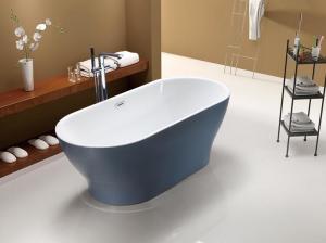Wholesale luxury free standing bathtubs with color from china suppliers
