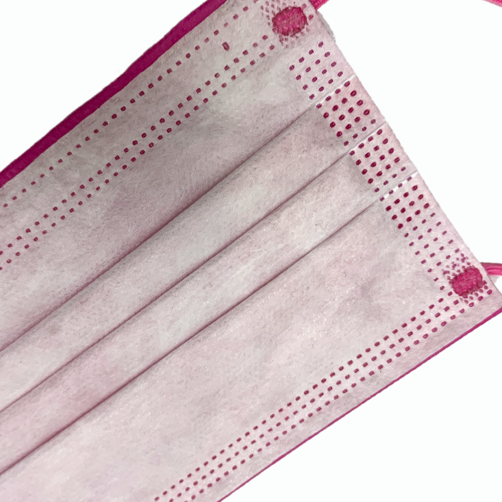 Plain 4 Layers Custom Earloop and Tie on 4Ply Pure Color Surgical Face Masks Disposable Medical Mask