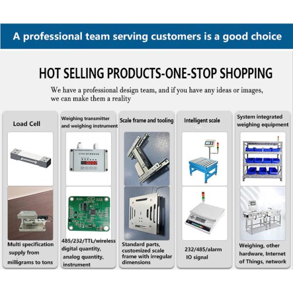 LED Display Digital Weigh Transmitters for Pet Smart Scales and Laboratory Balance OEM Customizable 1g Accuracy Electronics Modules