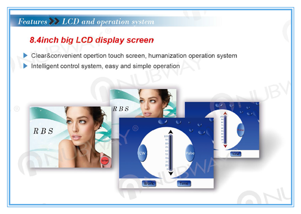 Painless safety high frequency 30MHZ spider vein removal and varicose vein treatment