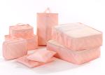 Fashionable Cubes 8PCS Travel Organizer Bag Sets 6 Colors For Travel Packing