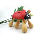 Wooden Gift&Craft factory , ladybird shaped wooden toy or wooden head messager